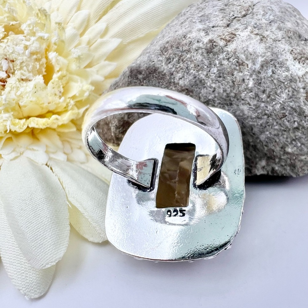 SALE- MORGANITE RING - Picture 10 of 14